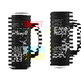 Vintage Best Buckin Grandpa Hunting Graphic Design Printed Casual Daily Basic V2 Coffee Mug - Thegiftio