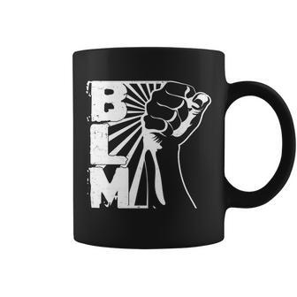 Vintage Blm Black Lives Matter Fist Tshirt Coffee Mug - Monsterry