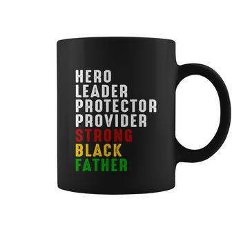 Vintage Fathers Day Strong African American Black Coffee Mug - Monsterry
