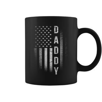 Vintage Flag American Dad Coffee Mug - Monsterry