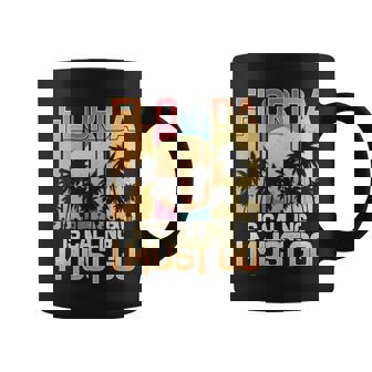 Vintage Florida Is Calling I Must Go Graphic Design Printed Casual Daily Basic Coffee Mug - Thegiftio