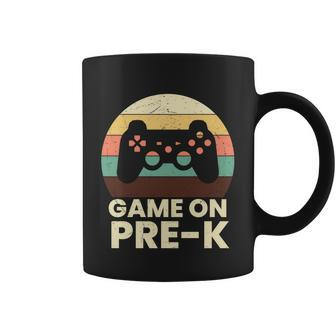 Vintage Game On Pre_K Back To School Coffee Mug - Monsterry DE