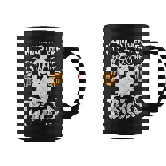 Vintage Ghost Cute Im Just Here For The Boos Halloween Coffee Mug - Thegiftio