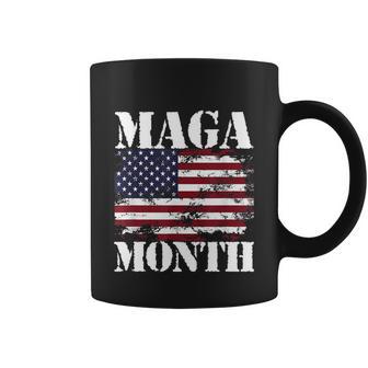 Vintage Old Happy Maga Month Patriotic Tank Top Coffee Mug - Monsterry