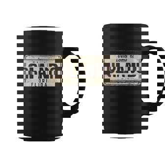 Vintage Orlando Metal Sign Graphic Design Printed Casual Daily Basic Coffee Mug - Thegiftio