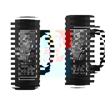 Vintage Pop Art Usa Flag Gift Goat Gift Donald Trump Great Gift Coffee Mug - Monsterry