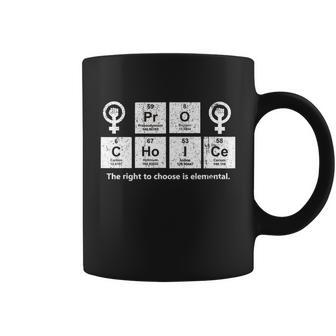 Vintage Pro Choice The Right To Choose Is Elemental Coffee Mug - Monsterry