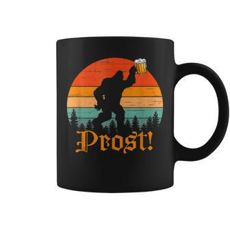 Vintage Prost Bigfoot Love Drinking Beer German Oktoberfest Coffee Mug - Thegiftio UK