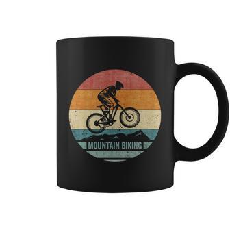 Vintage Retro Downhill Mountain Bike Mtb Mountain Biking Gift Coffee Mug - Monsterry DE