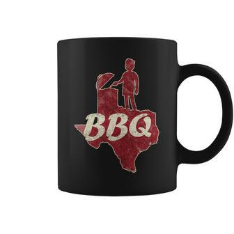 Vintage Texas Bbq Coffee Mug - Monsterry