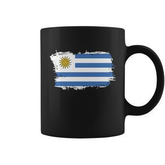 Vintage Uruguay Flag Graphic Design Printed Casual Daily Basic Coffee Mug