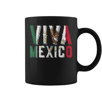 Viva Mexico Hispanic Mexican Heritage Eagle Mexico Coffee Mug - Thegiftio UK