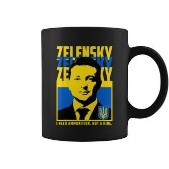 Volodymyr Zelensky Shirt Ukraine Ukrainian Flag Shirt Tshirt Coffee Mug - Monsterry AU