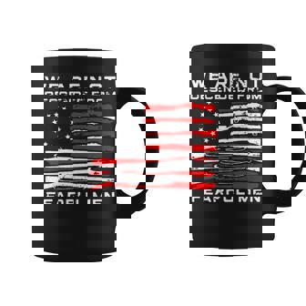 We Are Not Descended From Fearful Men Coffee Mug - Monsterry