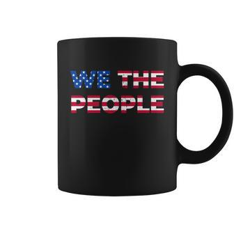 We The People 4Th Of July Us Flag Patriotic Vintage Gift Coffee Mug - Thegiftio UK