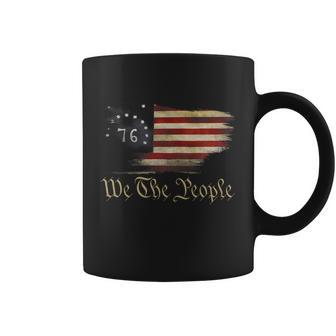 We The People American History 1776 Independence Day Vintage Coffee Mug - Monsterry