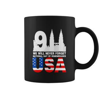 We Will Never Forget National Day Of Remembrance Patriot Graphic Design Printed Casual Daily Basic Coffee Mug - Thegiftio UK