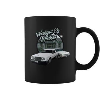 Weekend Of Wheels Cars Graphic Design Printed Casual Daily Basic Coffee Mug - Thegiftio UK