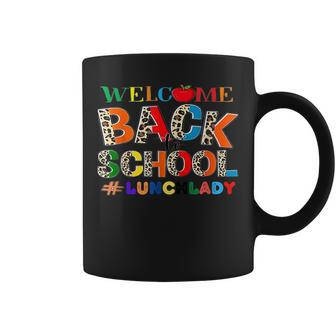 Welcome Back To School Lunch Lady Leopard Back To School Coffee Mug - Thegiftio UK