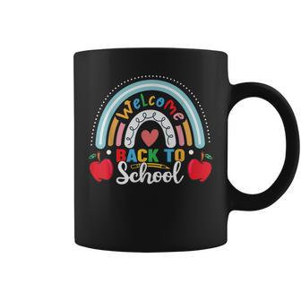 Welcome Back To School Rainbow First Day Of School Teachers Coffee Mug - Thegiftio UK
