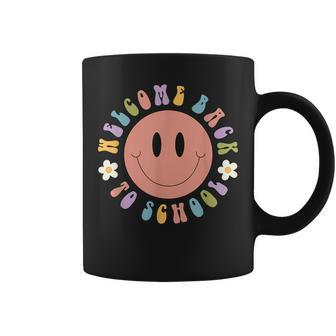 Welcome Back To School Retro Happy Face Back To School Coffee Mug - Thegiftio UK