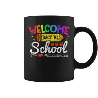 Welcome Back To School School Nurse For Students Teachers V4 Coffee Mug - Thegiftio UK