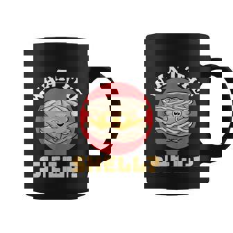 What The Shell Funny Dress Clam Pun Oyster Shucking Coffee Mug - Thegiftio