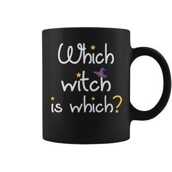Which Witch Is Which Funny Halloween English Grammar Teacher Coffee Mug - Seseable