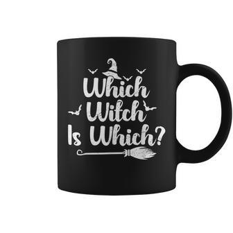 Which Witch Is Which Funny Halloween English Grammar Teacher V2 Coffee Mug - Seseable