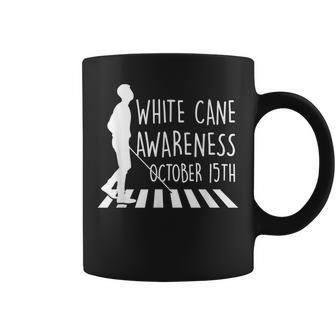 White Cane Safety Day Awareness Day October 15Th Impaired Coffee Mug - Thegiftio UK