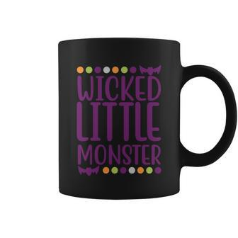 Wicked Little Monster Halloween Quote Coffee Mug - Monsterry CA
