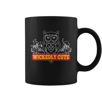 Wickedly Cute Funny Halloween Quote V2 Coffee Mug - Monsterry AU