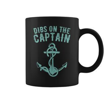 Wife Dibs On The Captain V8 Coffee Mug - Thegiftio UK