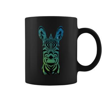 Wildlife - Zebra Head Abstract T-Shirt Graphic Design Printed Casual Daily Basic Coffee Mug - Thegiftio UK