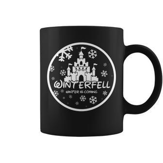 Winterfell Parody Logo Winter Is Coming Tshirt Coffee Mug - Monsterry DE