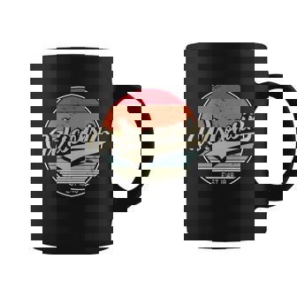 Wisconsin State Est 1849 Retro Vintage Graphic Design Printed Casual Daily Basic Coffee Mug - Thegiftio