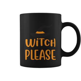 Witch Please Witch Hat Halloween Quote V2 Coffee Mug - Monsterry AU