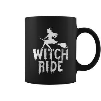 Witch Ride Funny Halloween Quote Coffee Mug - Monsterry AU