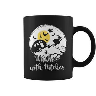 Witches With Hitches Witch Halloween Costume Camper Coffee Mug - Seseable