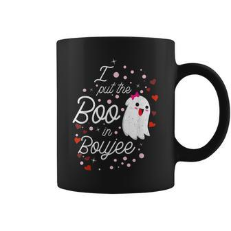 Witchy Saying Halloween Witch I Put The Boo In Boujee Coffee Mug - Seseable