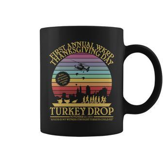 Wkrp Thanksgiving Turkey Drop Funny Retro Tshirt Coffee Mug - Monsterry AU