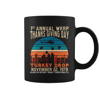 Wkrp Turkey Drop V2 Coffee Mug - Monsterry