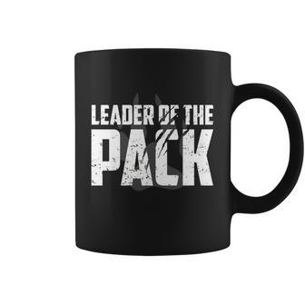 Wolf Pack Gift Design Leader Of The Pack Paw Print Design Meaningful Gift Coffee Mug - Thegiftio UK