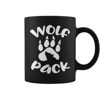 Wolf Pack Wolf Family Matching Coffee Mug - Thegiftio UK