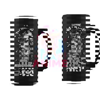 Women Just A Girl Who Loves Anime And Music Anime Lover Girl Coffee Mug - Thegiftio