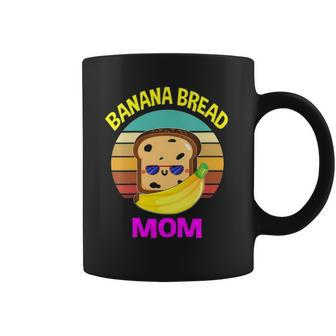 Womens Banana Bread Mom Lovers Food Vegan Gifts Mama Mothers Coffee Mug | Mazezy