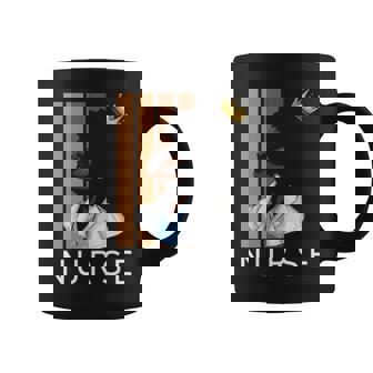 Womens Black History Nurse African American Pride Melanin Queens Coffee Mug - Thegiftio