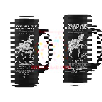 Womens Horses & Dogs Funny Horse Riding Horse Girl Gift Coffee Mug - Thegiftio
