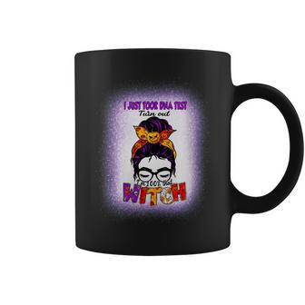 Womens I Just Took Dna Test Turn Out I Am 100 That Witch Halloween V2 Coffee Mug - Seseable