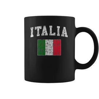 Womens Italia Italian Flag Italy Gift Love Souvenir Coffee Mug - Thegiftio UK